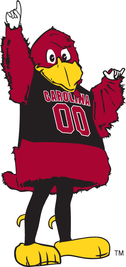 South Carolina Gamecocks 1998-2005 Mascot Logo iron on transfers for clothing
